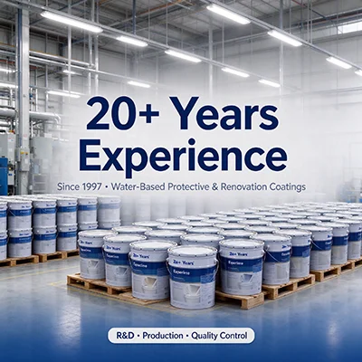 Over 20 years specialized in water‑based protective