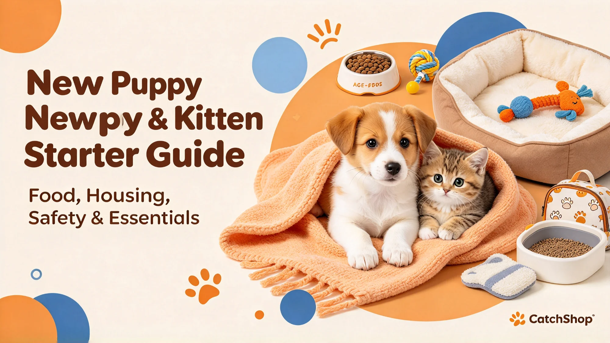 Essential Care for New Puppies & Kittens: A Complete Starter Guide